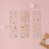 Tsuki ‘Sakura Vintage’ 3D Sticker Set ☾