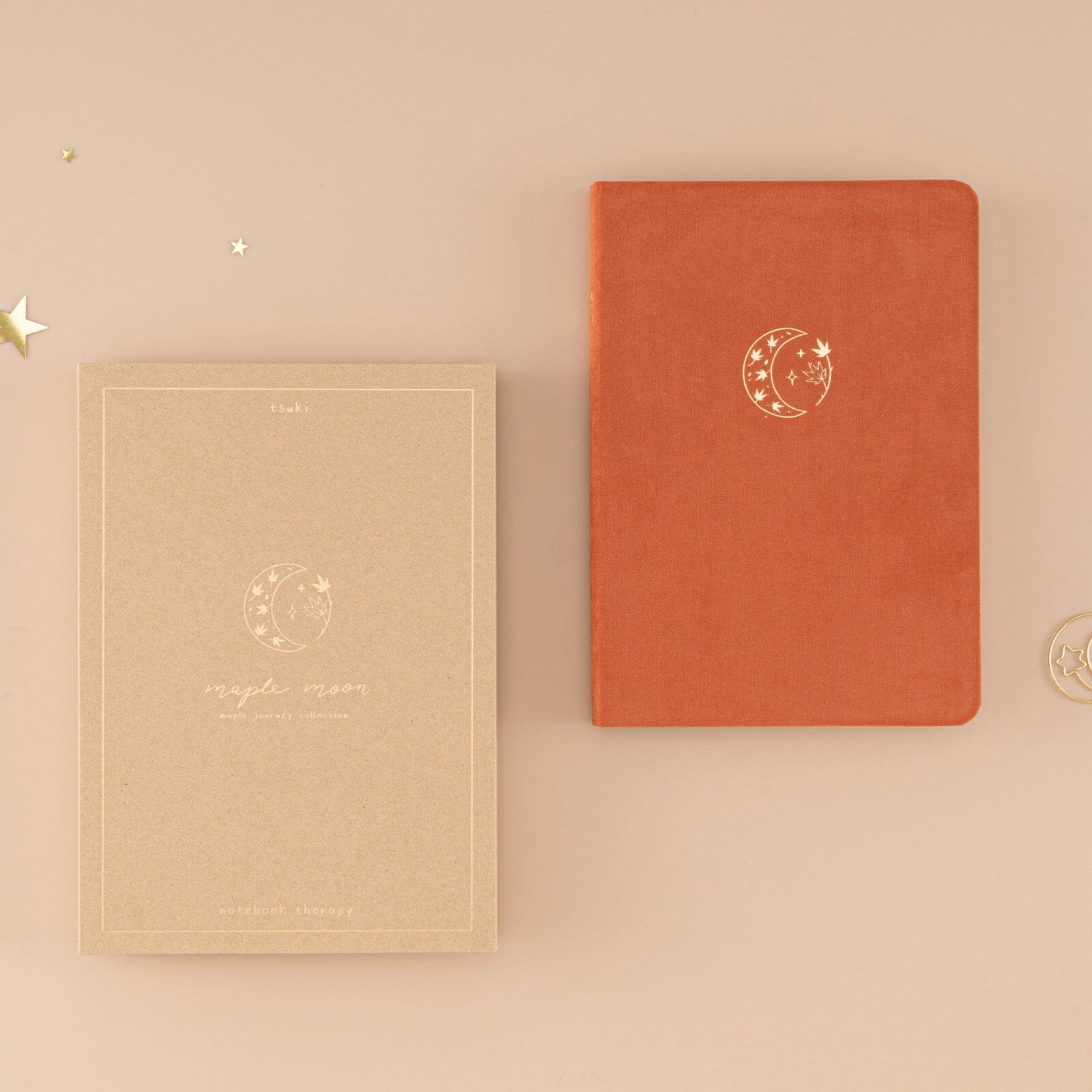 Maple Notebook Tsuki ‘Maple Moon’ Kraft Paper Limited Edition Bullet Journal ...