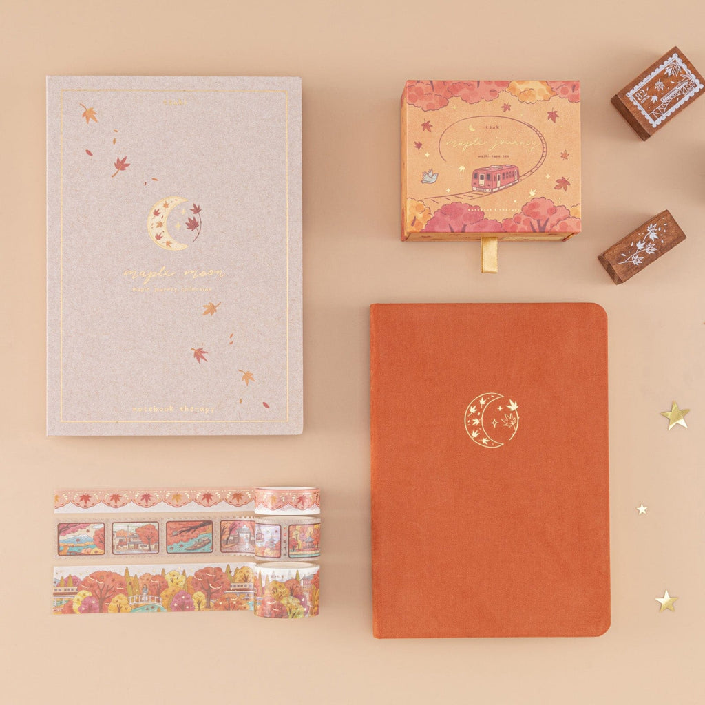 Tsuki ‘Maple Moon’ Limited Edition Bullet Journal ☾ – NotebookTherapy