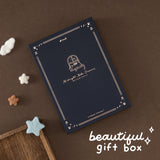 Tsuki ‘Midnight Neko Dreams’ Kraft Paper Bullet Journal ☾