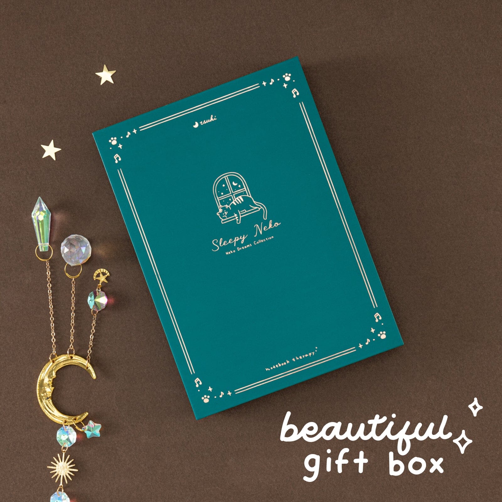 Tsuki ‘Sleepy Cat’ Limited Edition Bullet Journal ☾