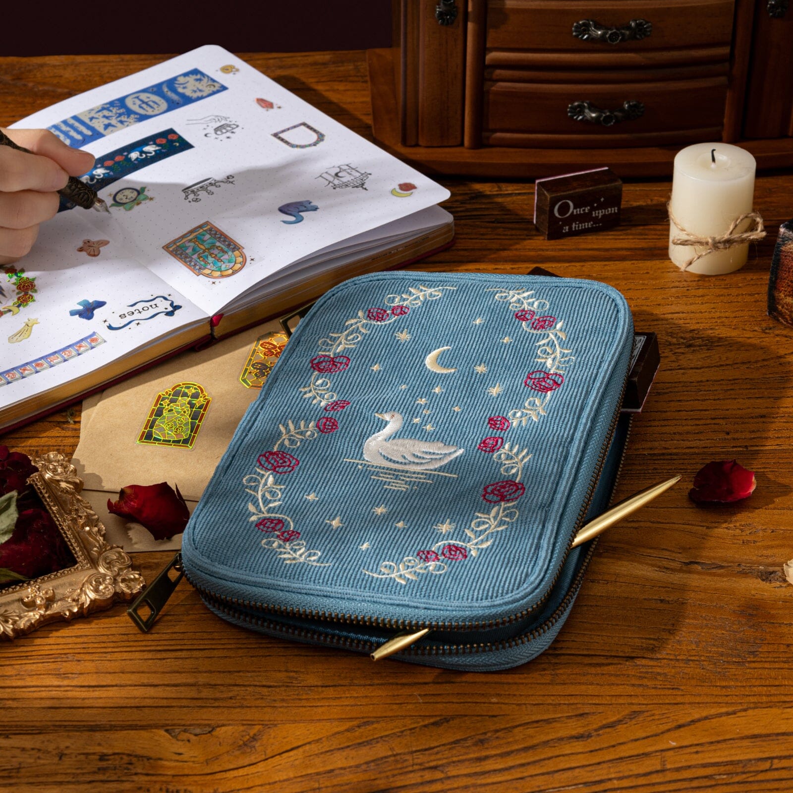 Tsuki ‘Once Upon a Time’ Pen Pouch ☾