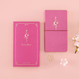 Tsuki ‘Moonlit Blossom’ Luxury Travel Notebook ☾