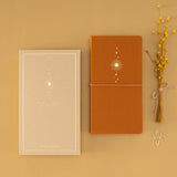 Tsuki ‘Sunbeam Magic’ Kraft Travel Notebook ☾