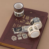 Tsuki ‘Vintage Academia’ Washi Tape Set ☾