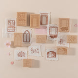 Hinoki - ‘Into the Sky’ Engraved Wooden Stamp Set