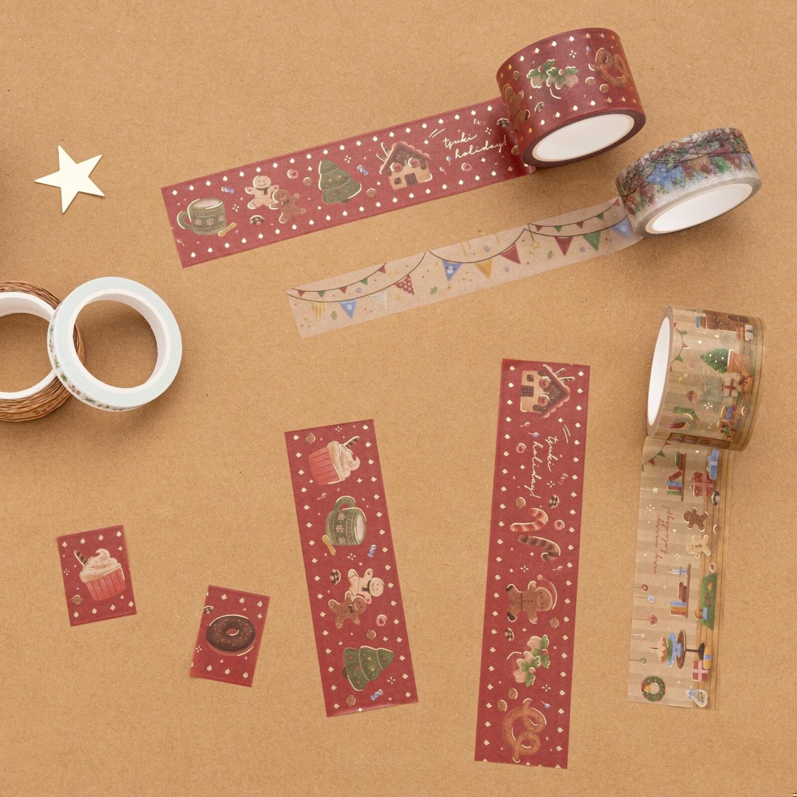 Modern Holiday Gifts Washi, Journaling & Planner Tapes