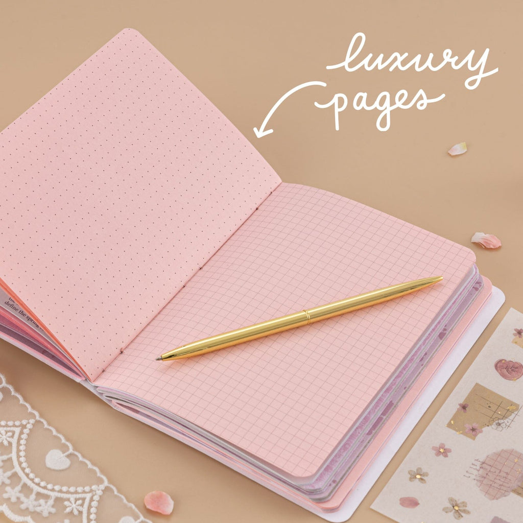 Tsuki Junk Journal Pink Spring Edition Notebook – NotebookTherapy