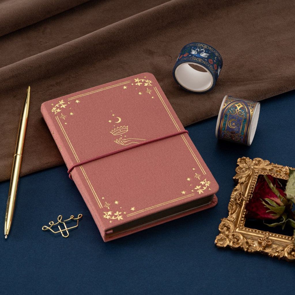 Tsuki ‘Starlit Crown’ A6 Travel Notebook ☾ – NotebookTherapy