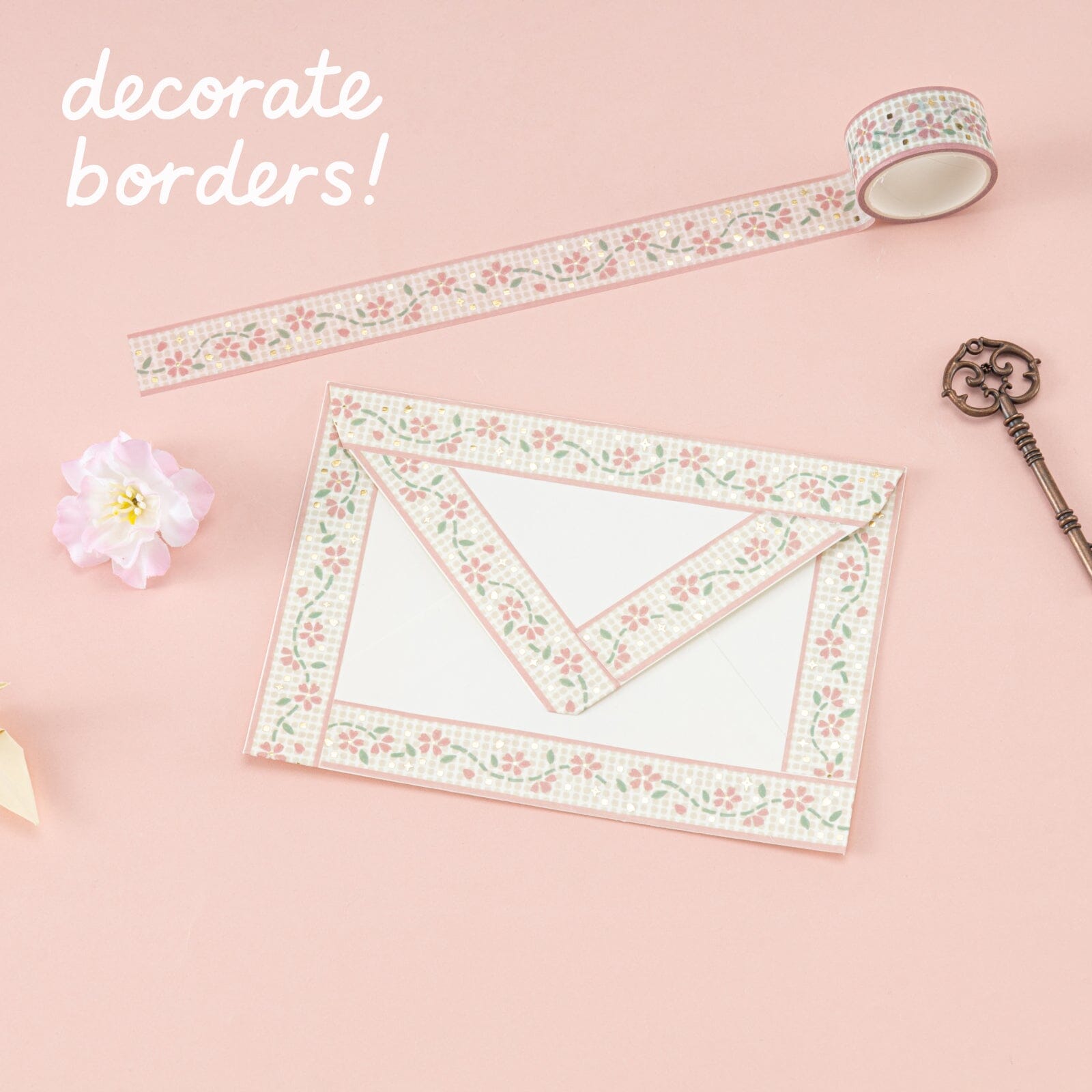 Tsuki ‘Sakura Story’ Washi Tape Set ☾