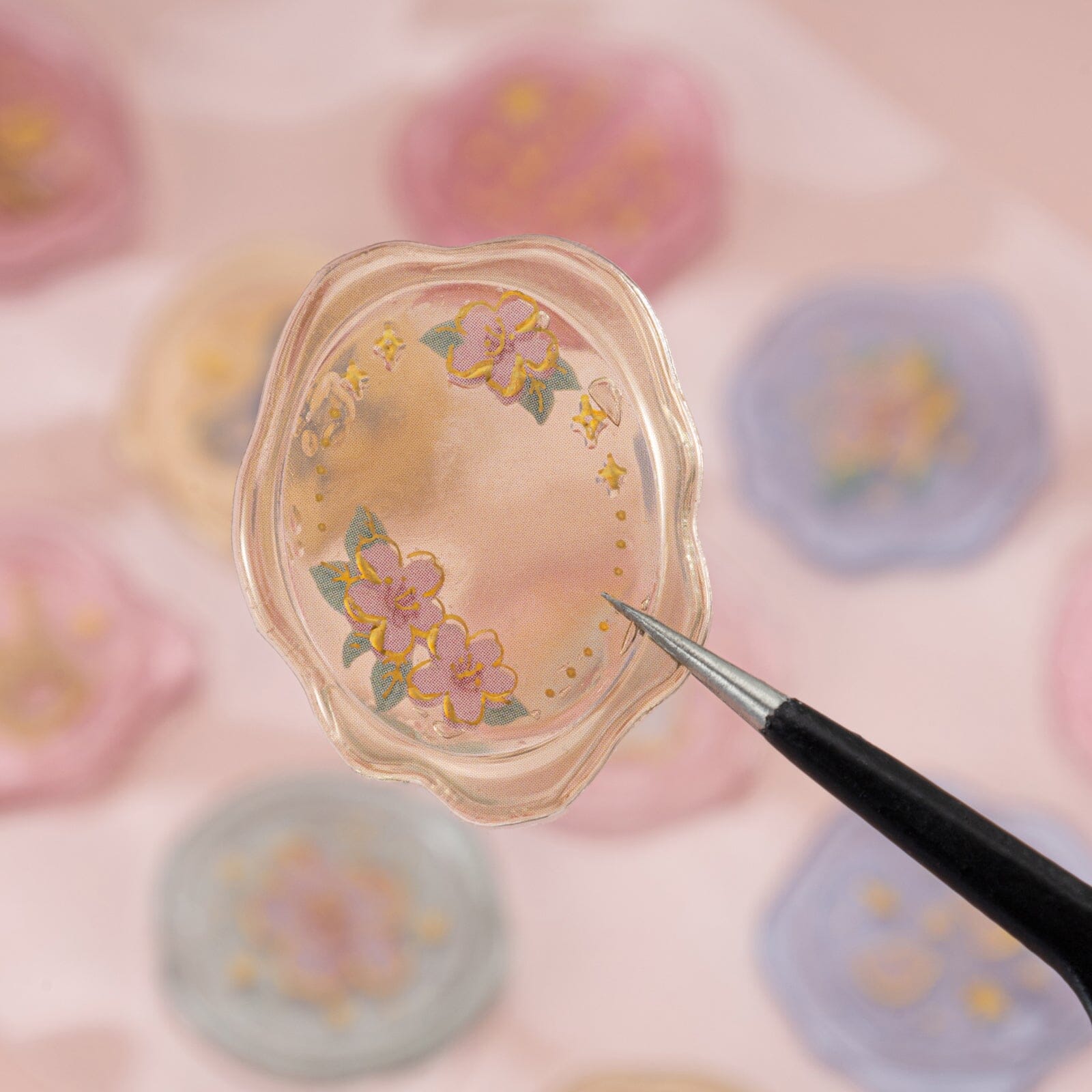 Tsuki ‘Sakura Story’ 3D Sticker Set ☾