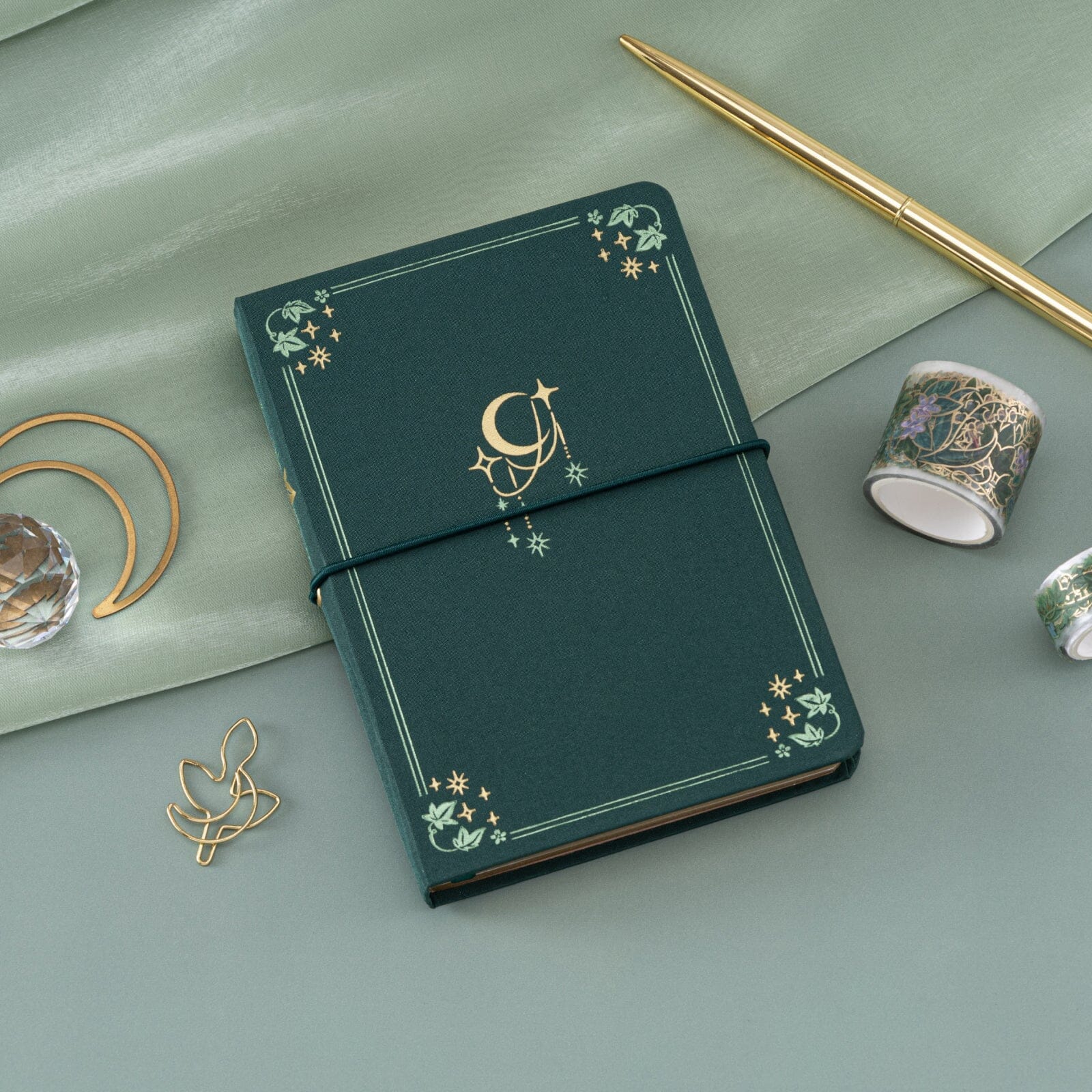 Tsuki ‘Moonlit Garden’ A6 Travel Notebook ☾