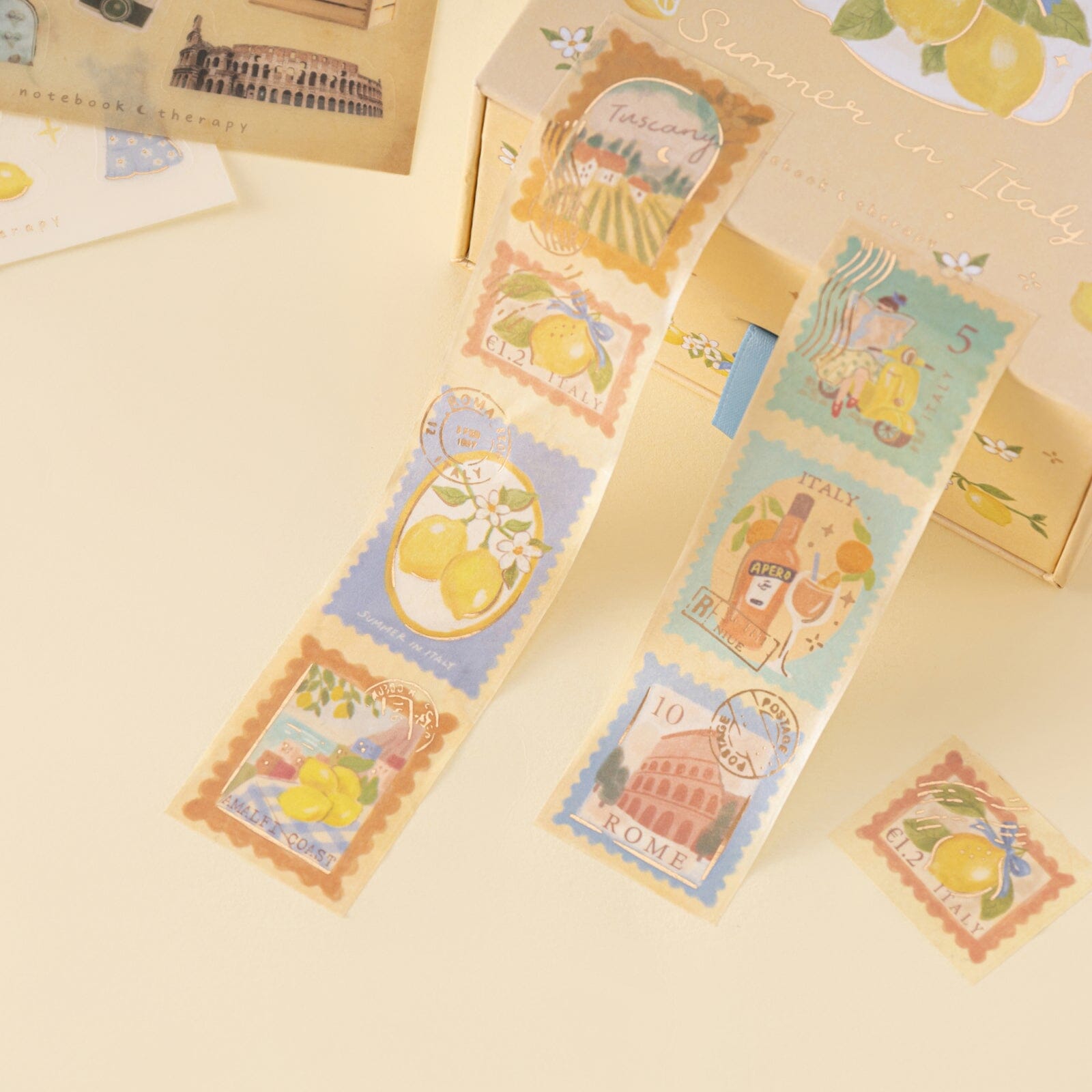 Tsuki ‘Summer in Italy’ Washi Tape Set ☾