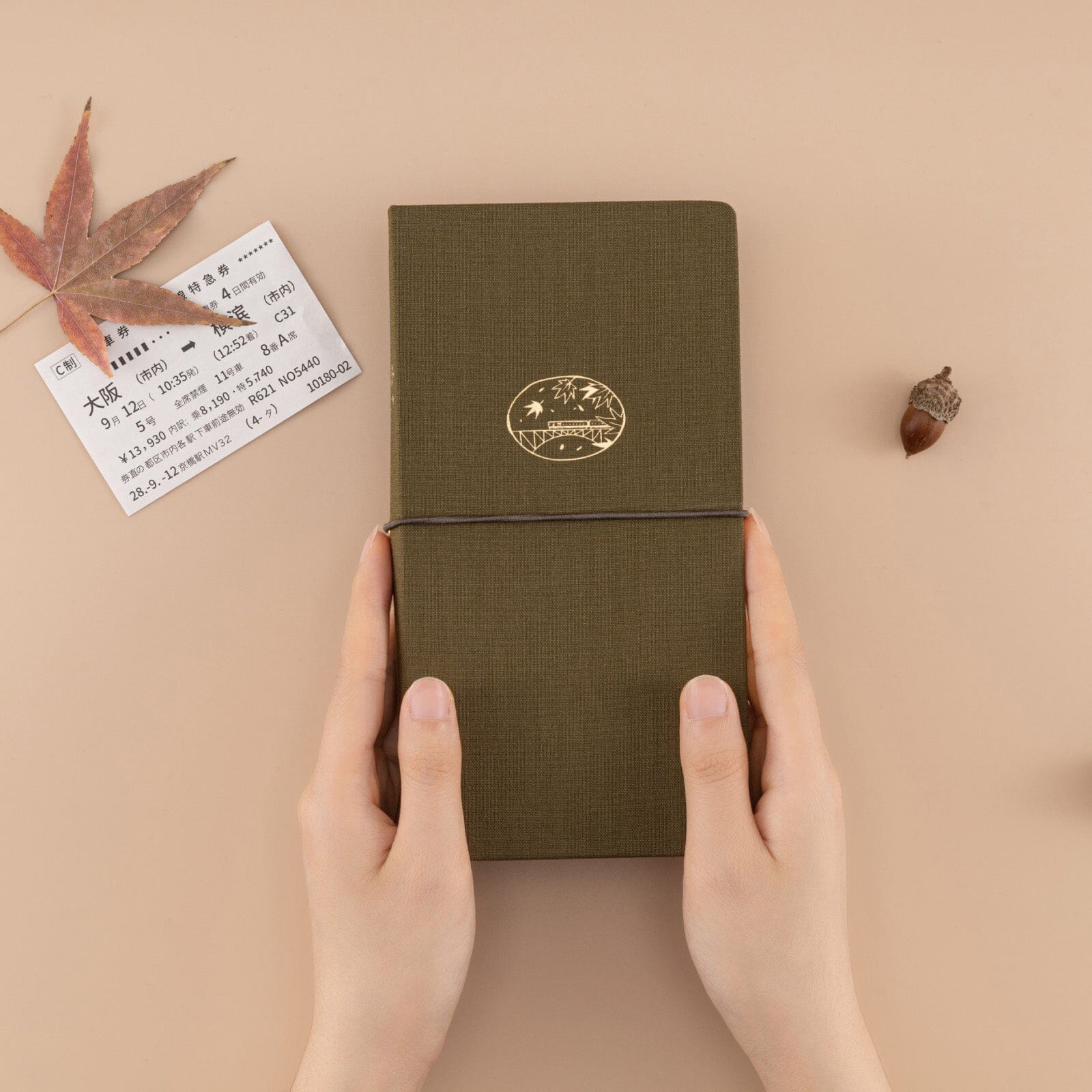 Tsuki ‘Maple Journey’ Travel Notebook ☾