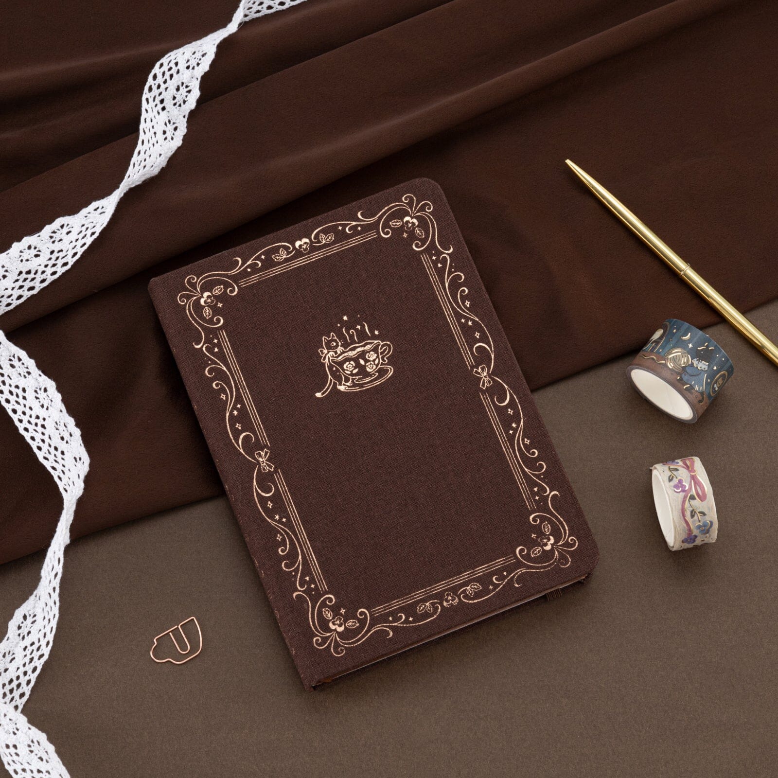 Tsuki ‘Neko Tea Tales’ Limited Edition Bullet Journal ☾