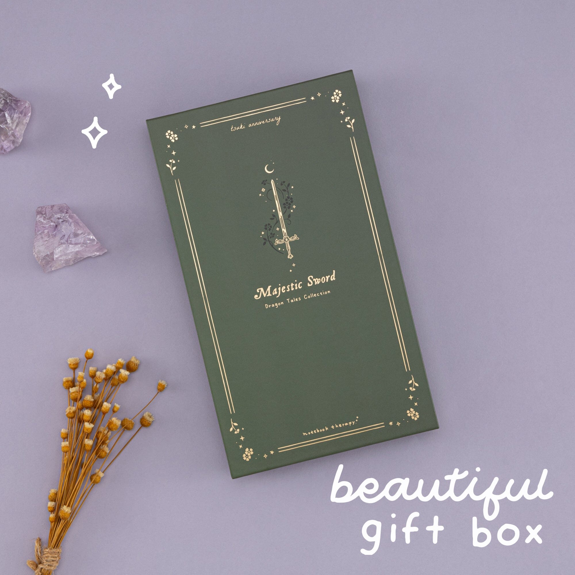 Tsuki ‘Majestic Sword’ Travel Notebook ☾
