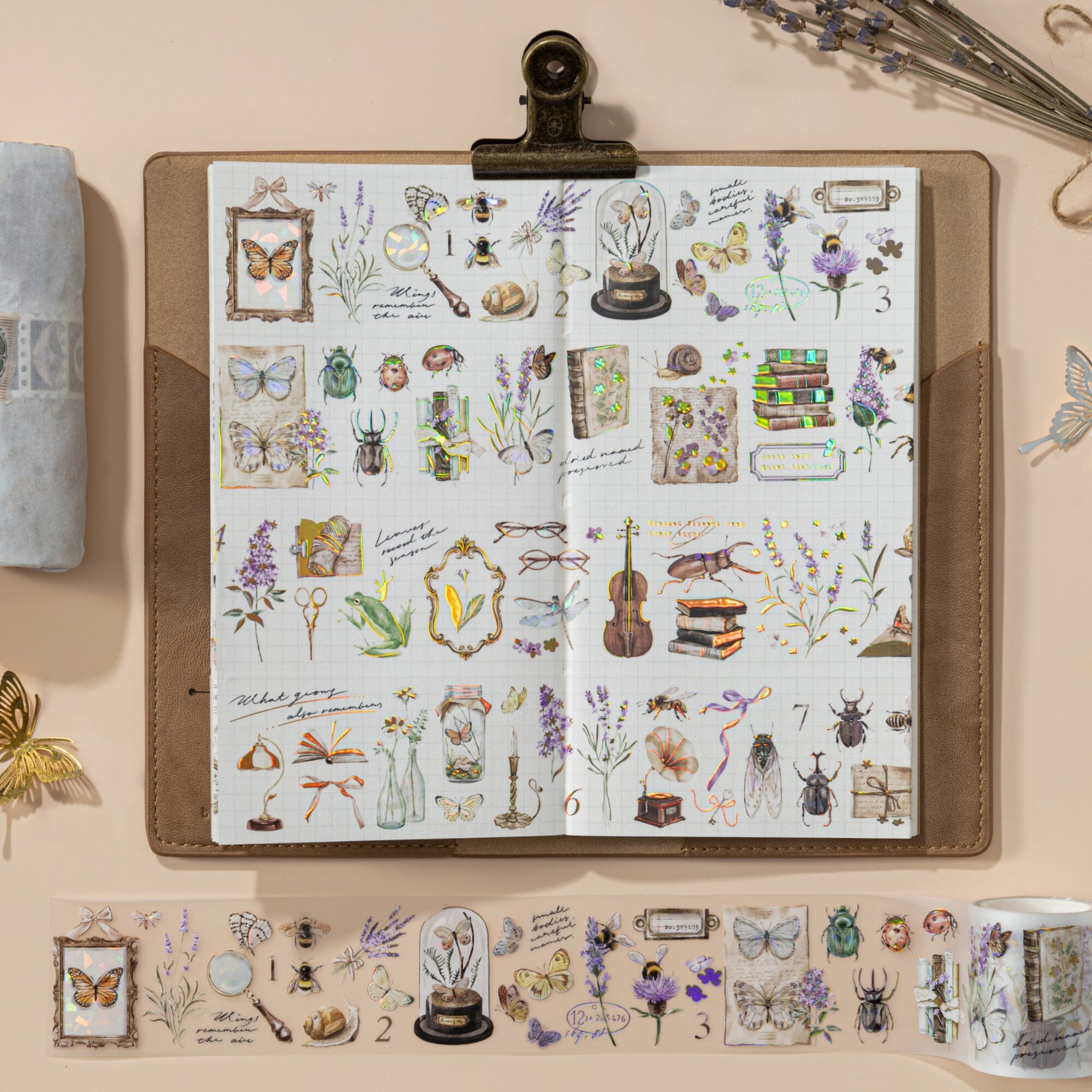 Hinoki - ‘Into the Archive’ Decorative Tape Set