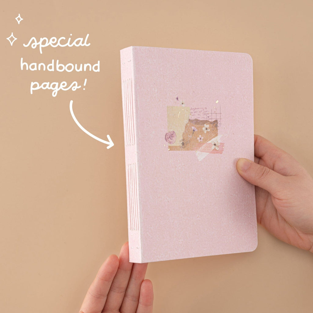 Tsuki Junk Journal Pink Spring Edition Notebook – NotebookTherapy