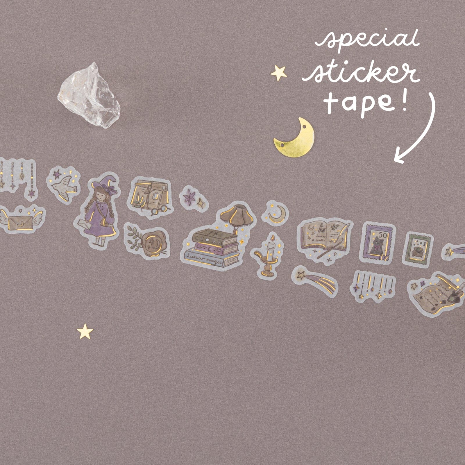 Tsuki ‘Lunar Delivery’ Washi Tape Set ☾