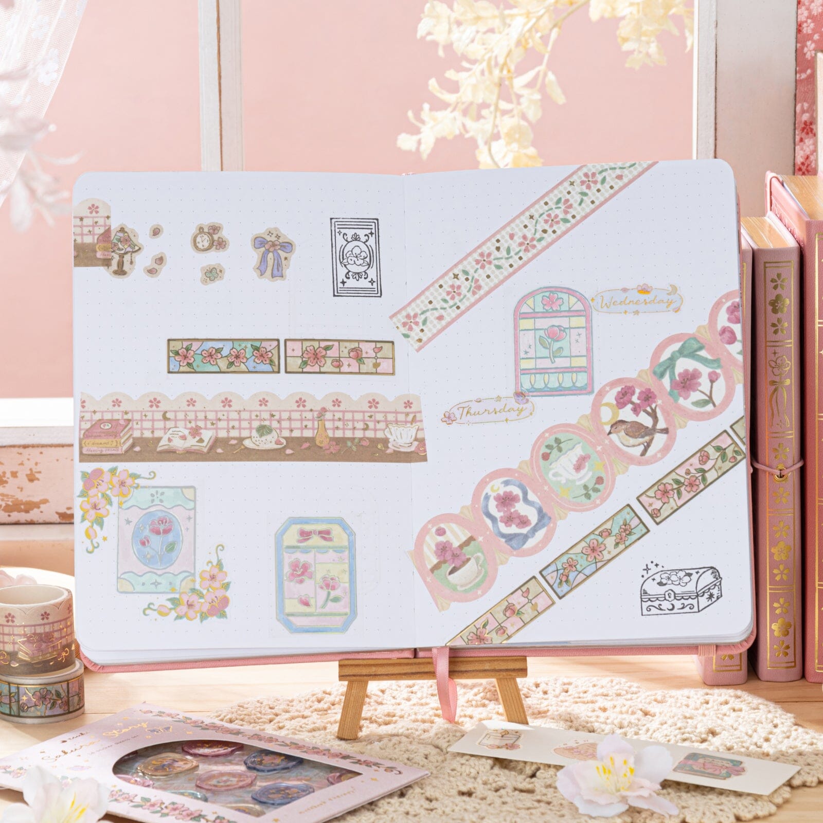 Tsuki ‘Sakura Luna’ Limited Edition Luxury Bullet Journal ☾