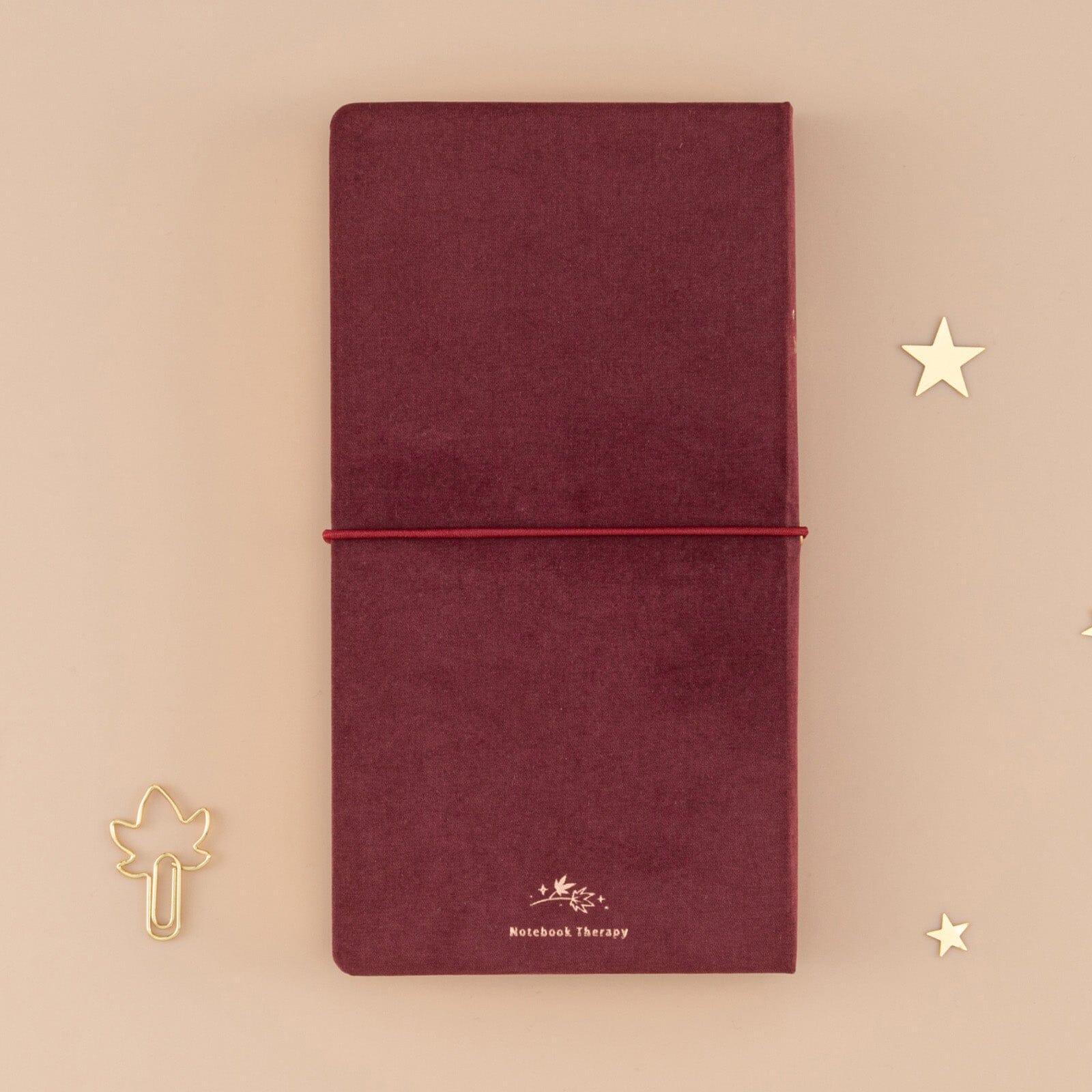 Tsuki 'Sakura Breeze' Kraft Paper Travel Notebook ☾ – NotebookTherapy