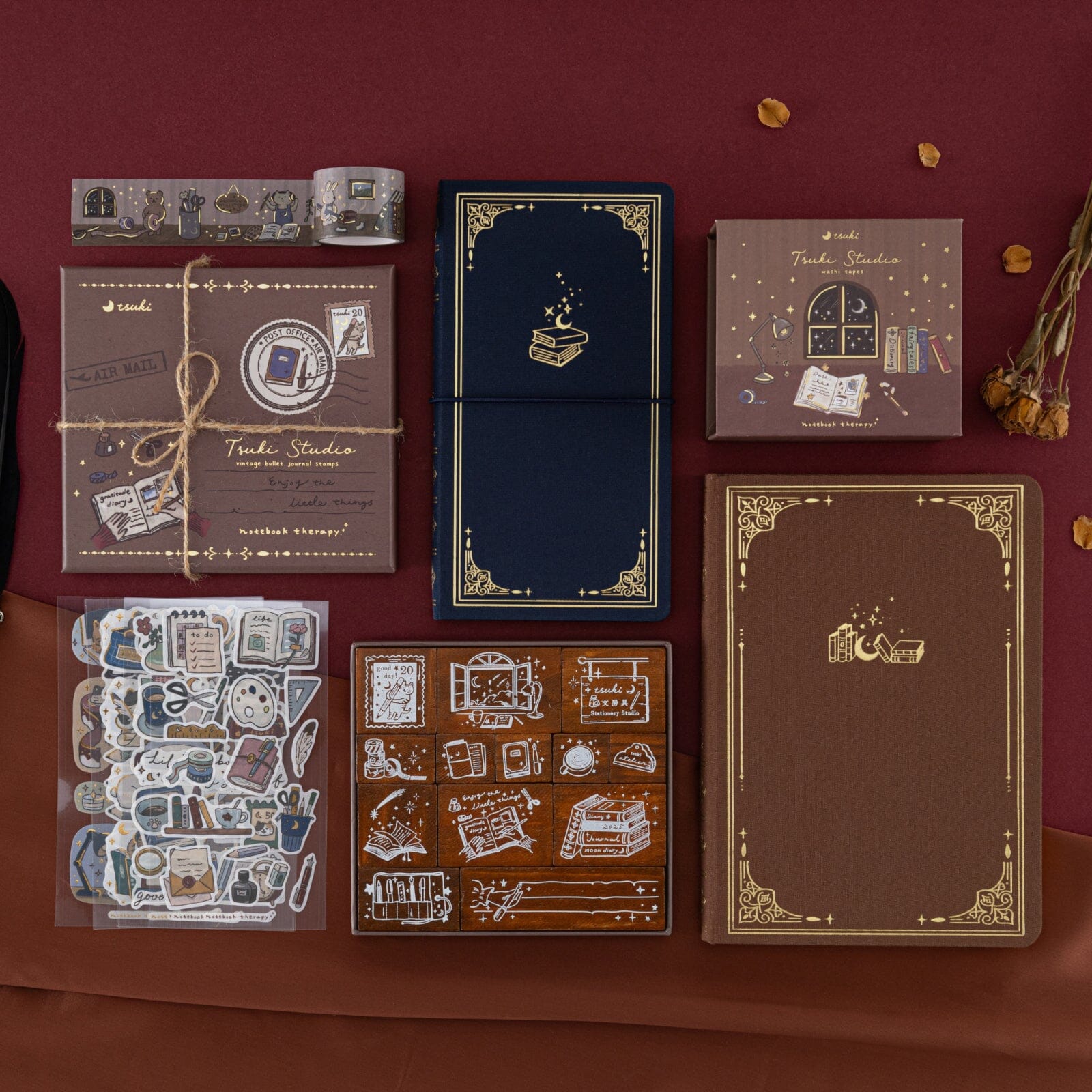 Tsuki ‘Atelier Magic’ Limited Edition Kraft Paper Bullet Journal in A5 ☾