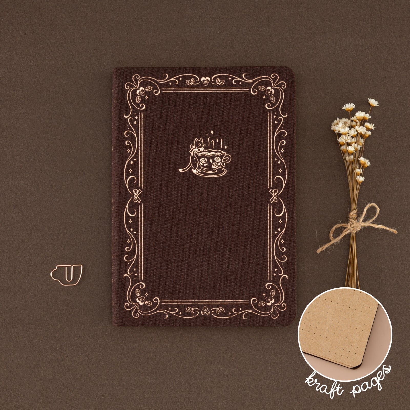 Tsuki ‘Neko Tea Tales’ Limited Edition Bullet Journal ☾