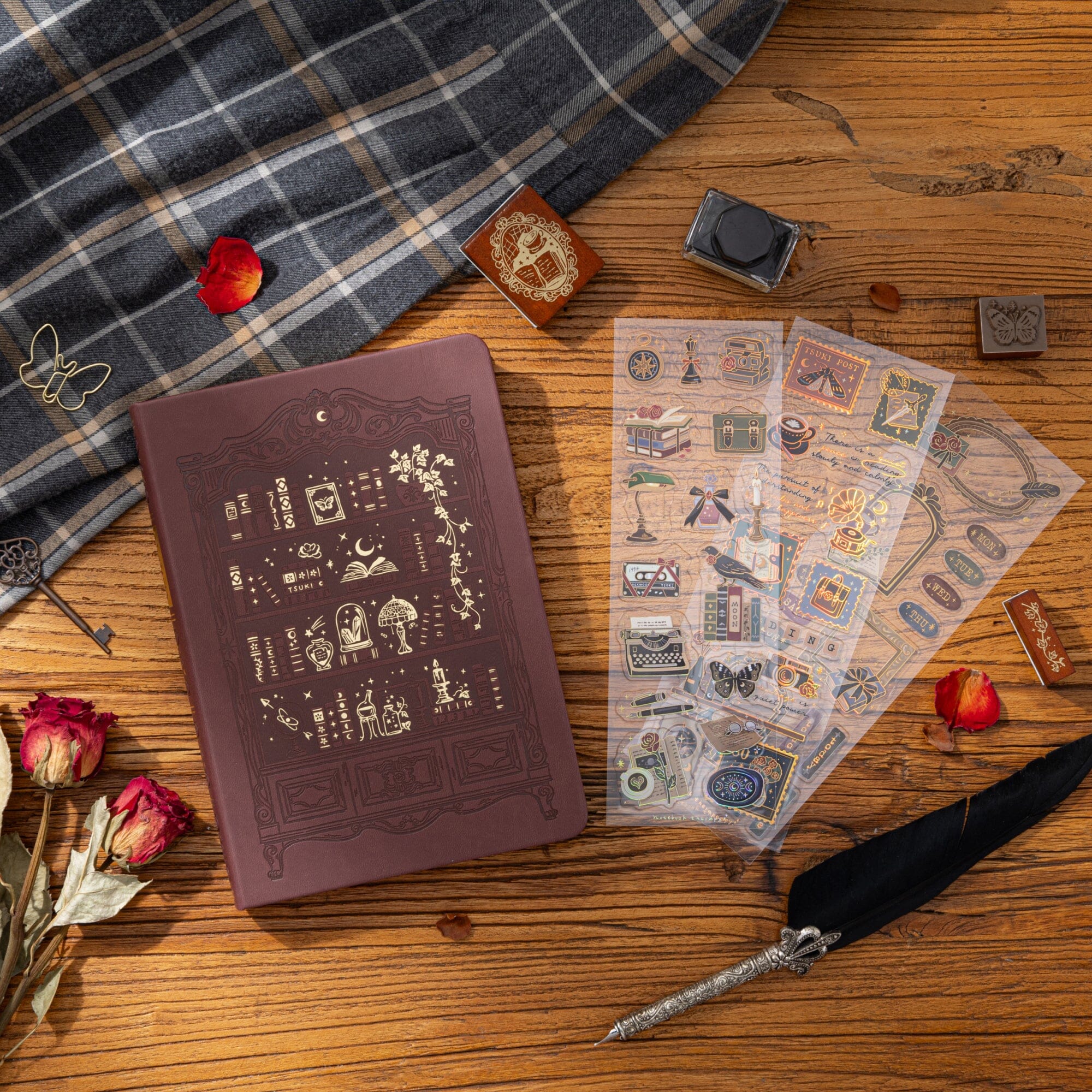 Tsuki ‘Dark Academia’ Limited Edition Bullet Journal ☾