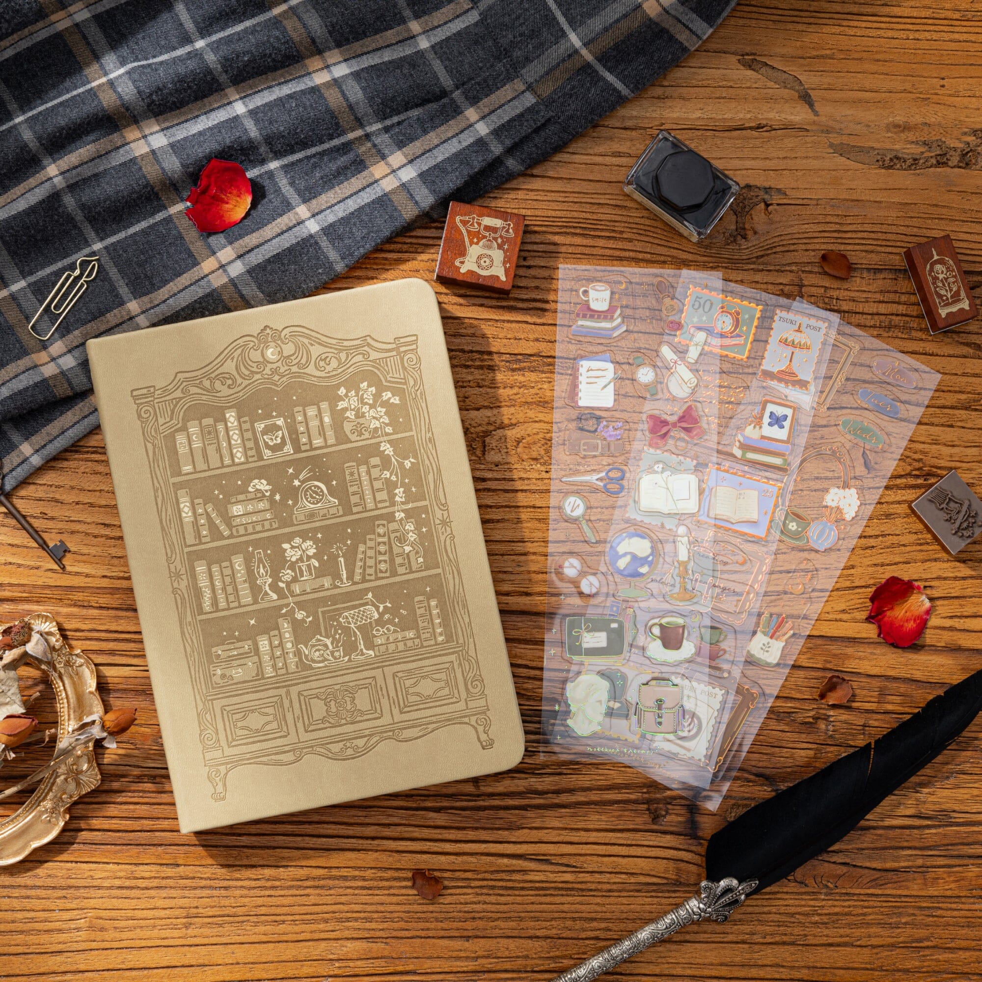 Tsuki ‘Light Academia’ Limited Edition Bullet Journal ☾
