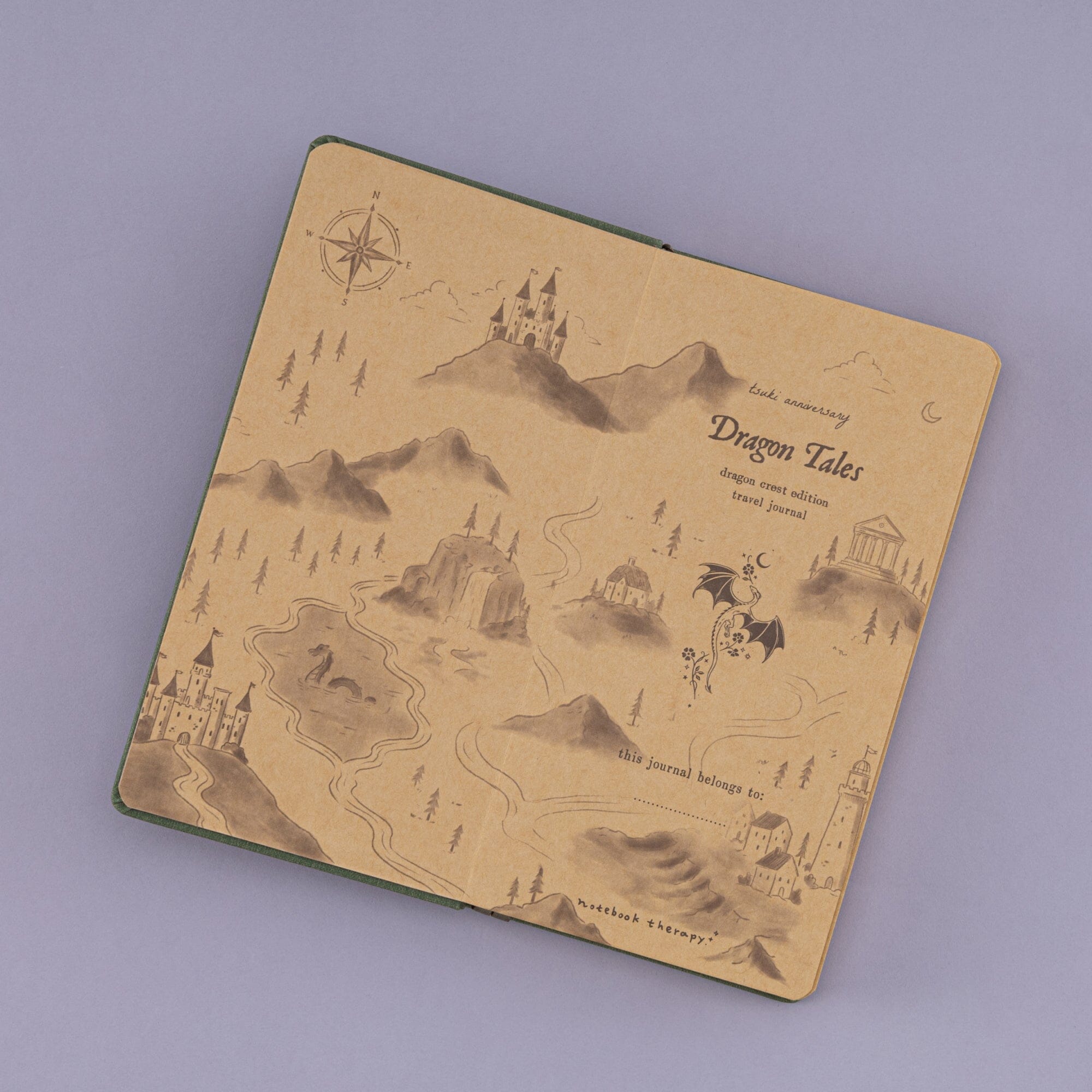 Tsuki ‘Majestic Sword’ Travel Notebook ☾