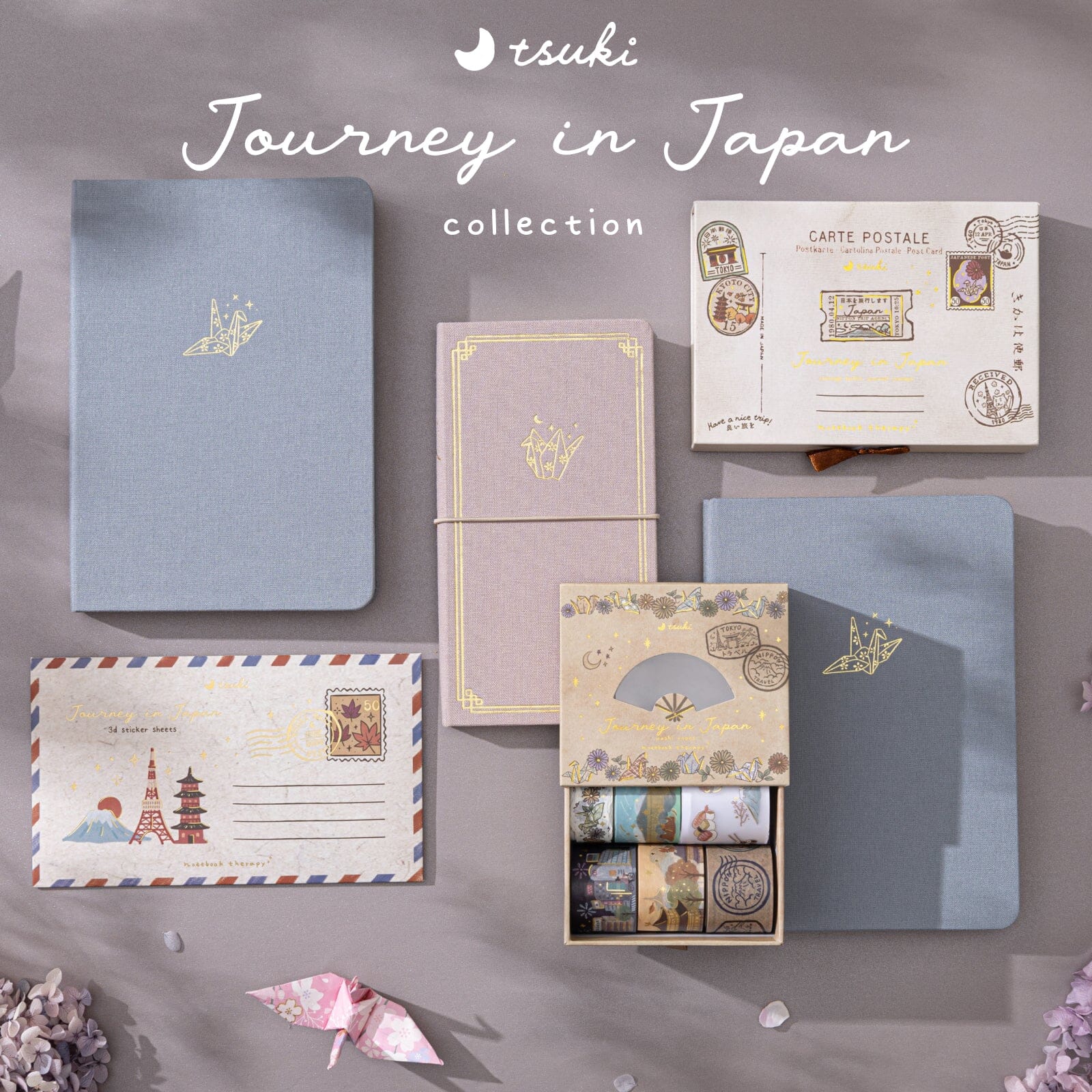 Tsuki ‘Origami Dreams’ Limited Edition Bullet Journal ☾