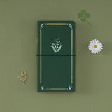 Tsuki ‘Soft Lily’ Limited Edition Luxury Travel Notebook ☾