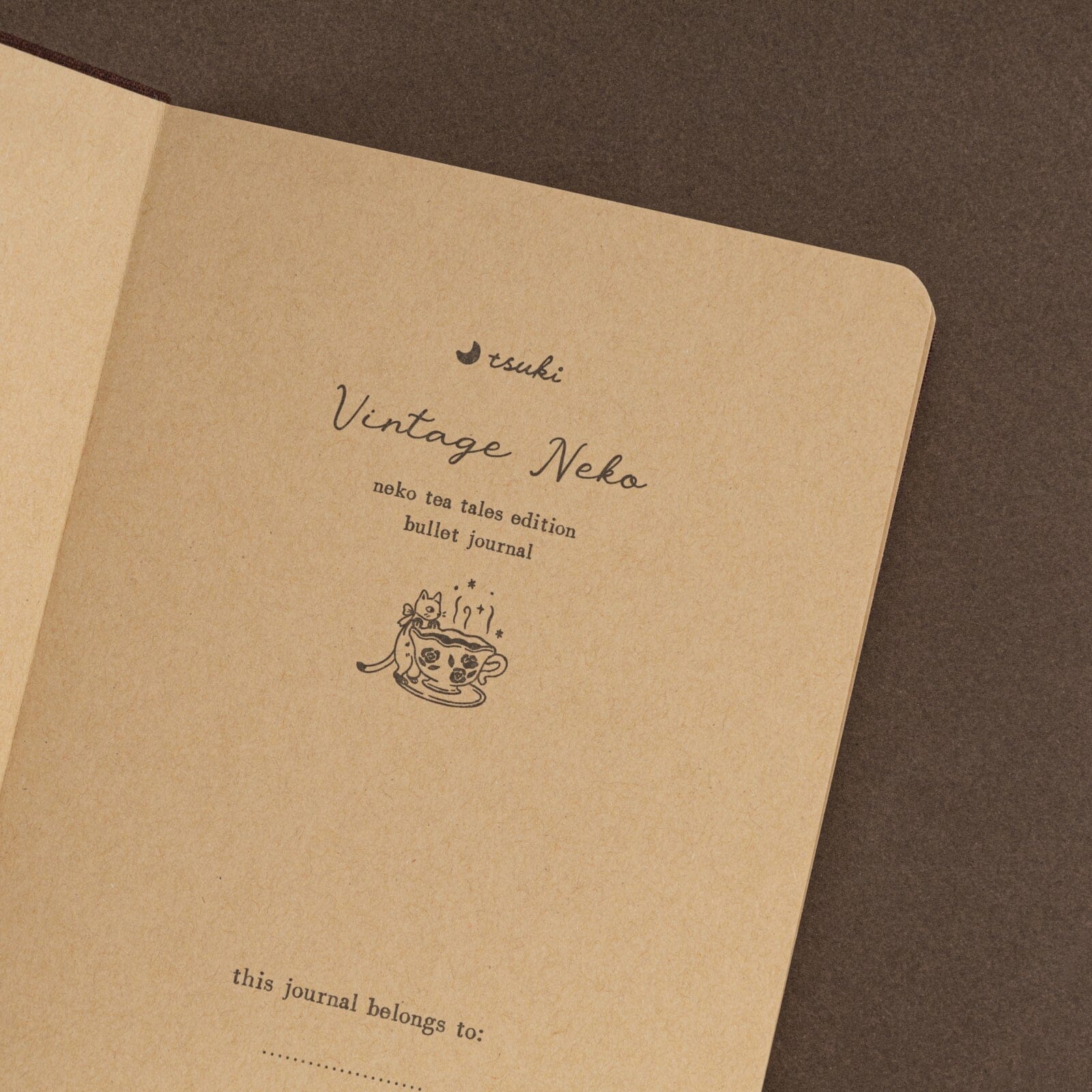 Tsuki ‘Neko Tea Tales’ Limited Edition Bullet Journal ☾