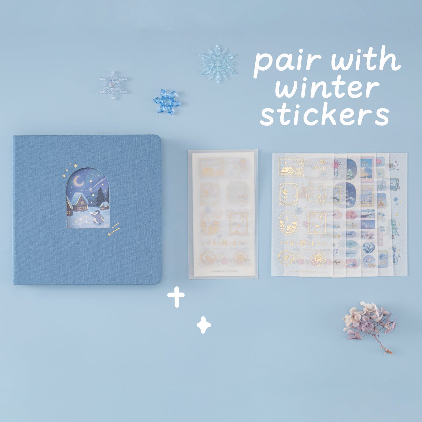 Tsuki Four Seasons: Winter Collector’s Edition 2025 Square Bullet Journal ☾