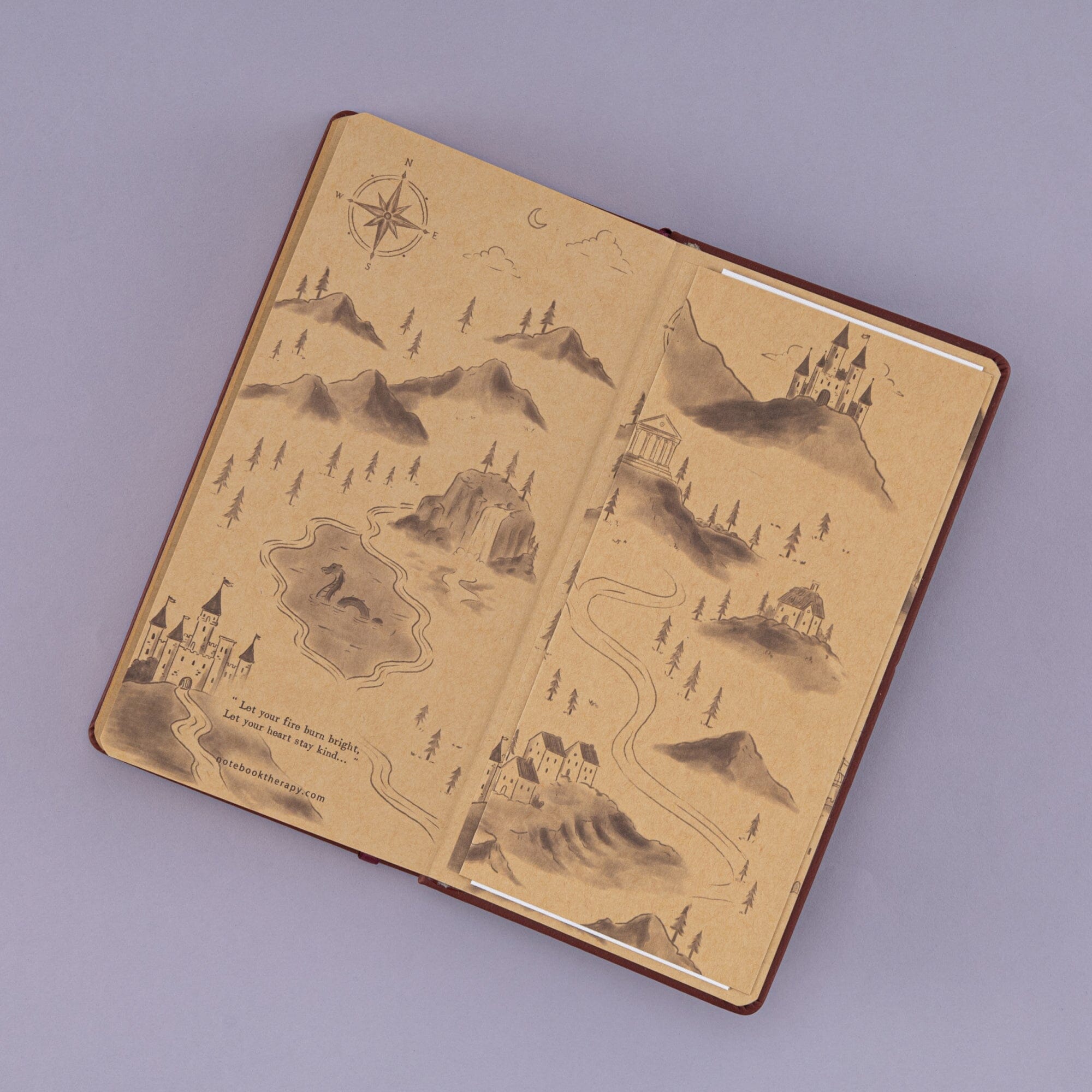 Tsuki ‘Dragon Crest’ Luxury Travel Notebook ☾