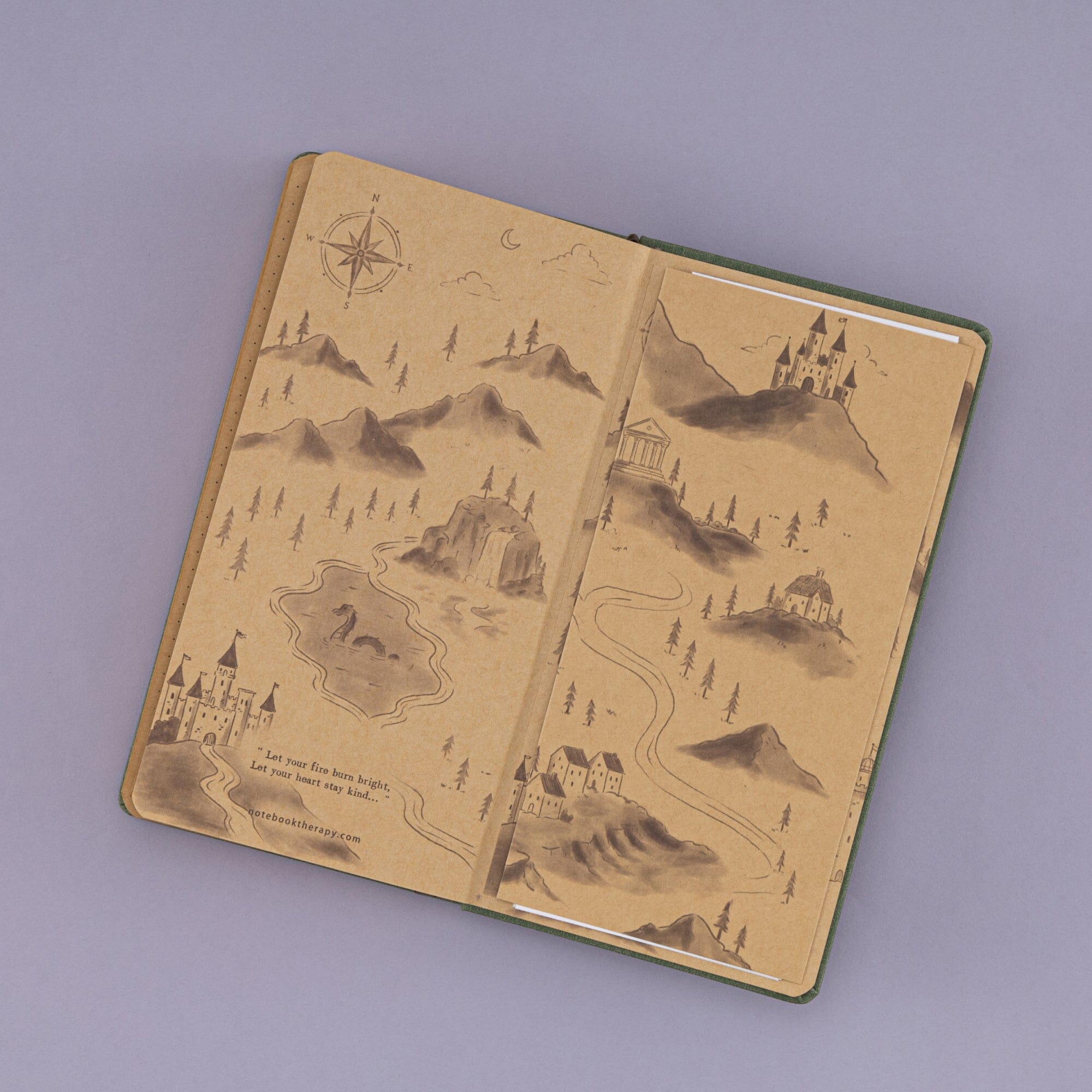 Tsuki ‘Majestic Sword’ Travel Notebook ☾