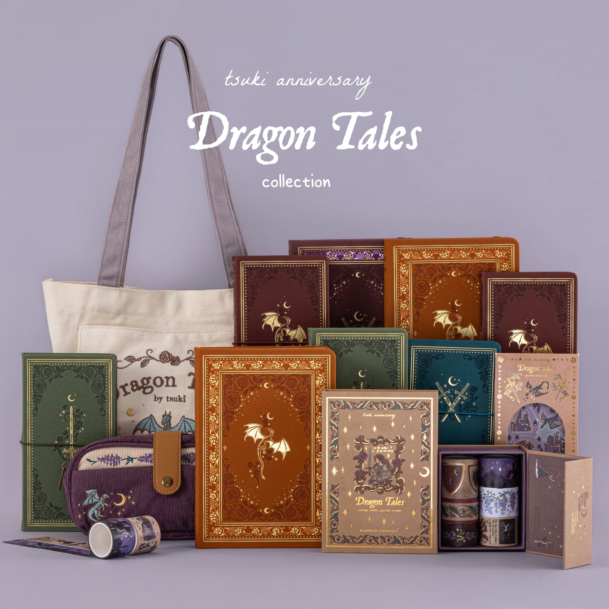 Tsuki ‘Shadowblade’ A6 Travel Notebook ☾