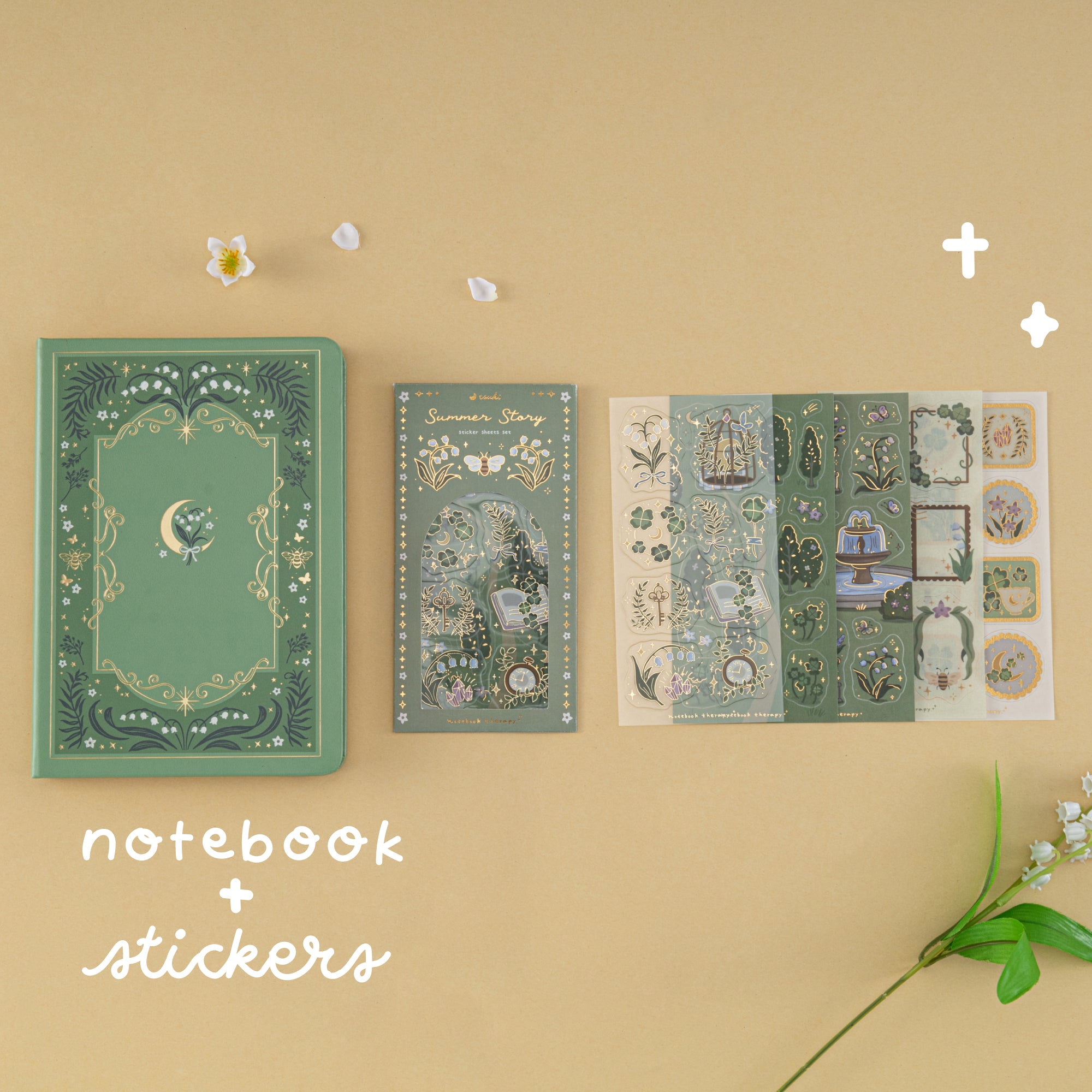 Tsuki ‘Story of Summer’ Collector’s Edition Luxury Bullet Journal ☾