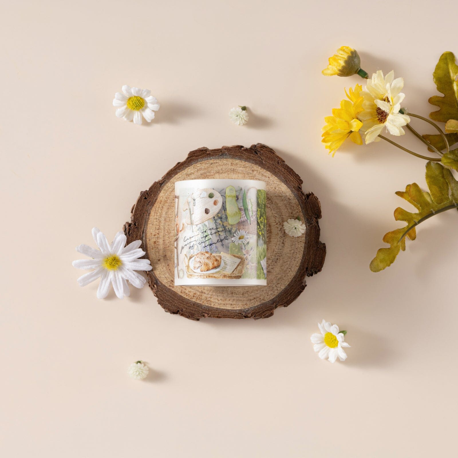 Hinoki - ‘Into the Meadow’ PET Decorative Tape - Meadow Picnic