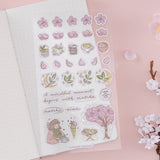 Tsuki ‘Matcha Bloom’ Travel Notebook Gift Set ☾