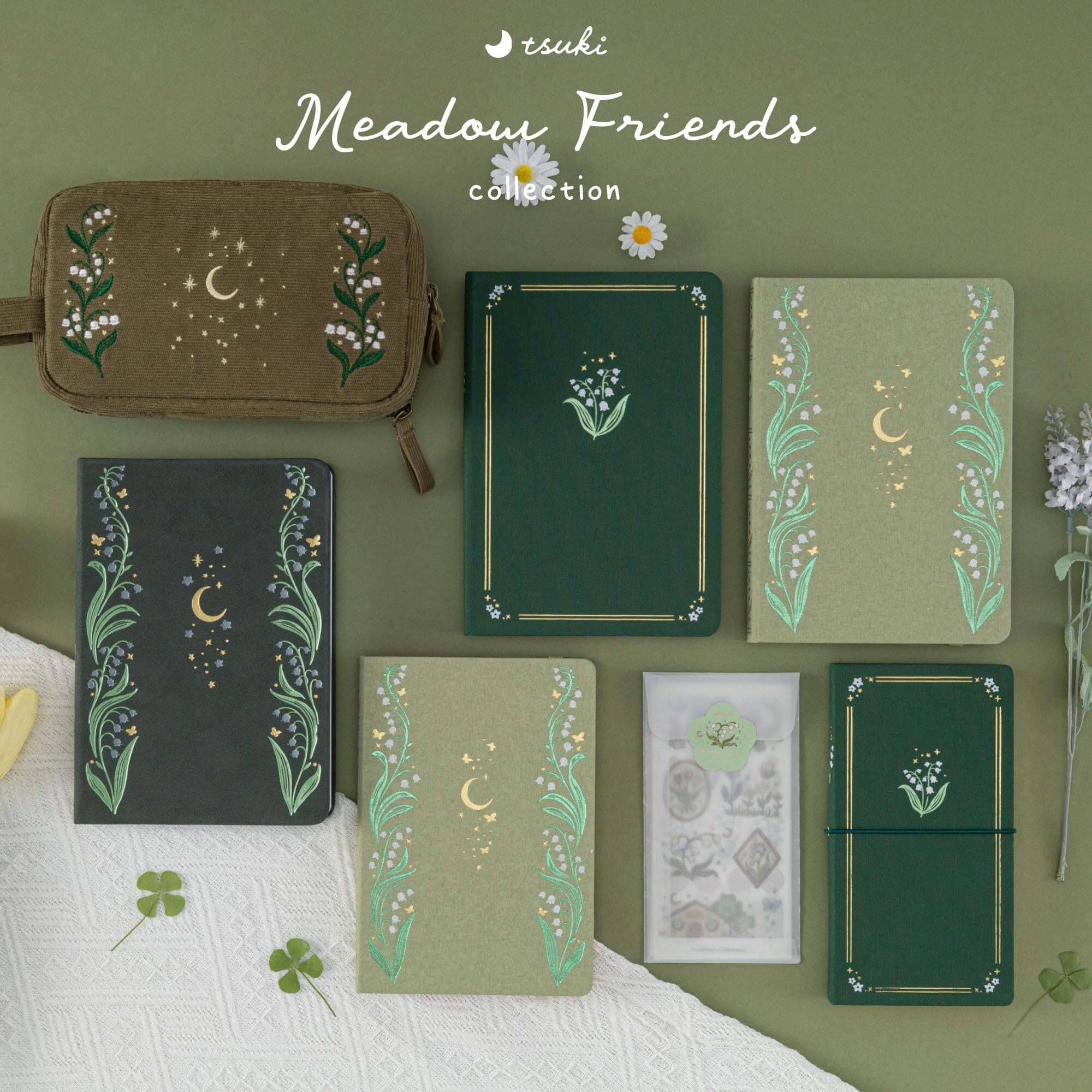 Tsuki ‘Evergreen Lily’ Limited Edition Bullet Journal ☾