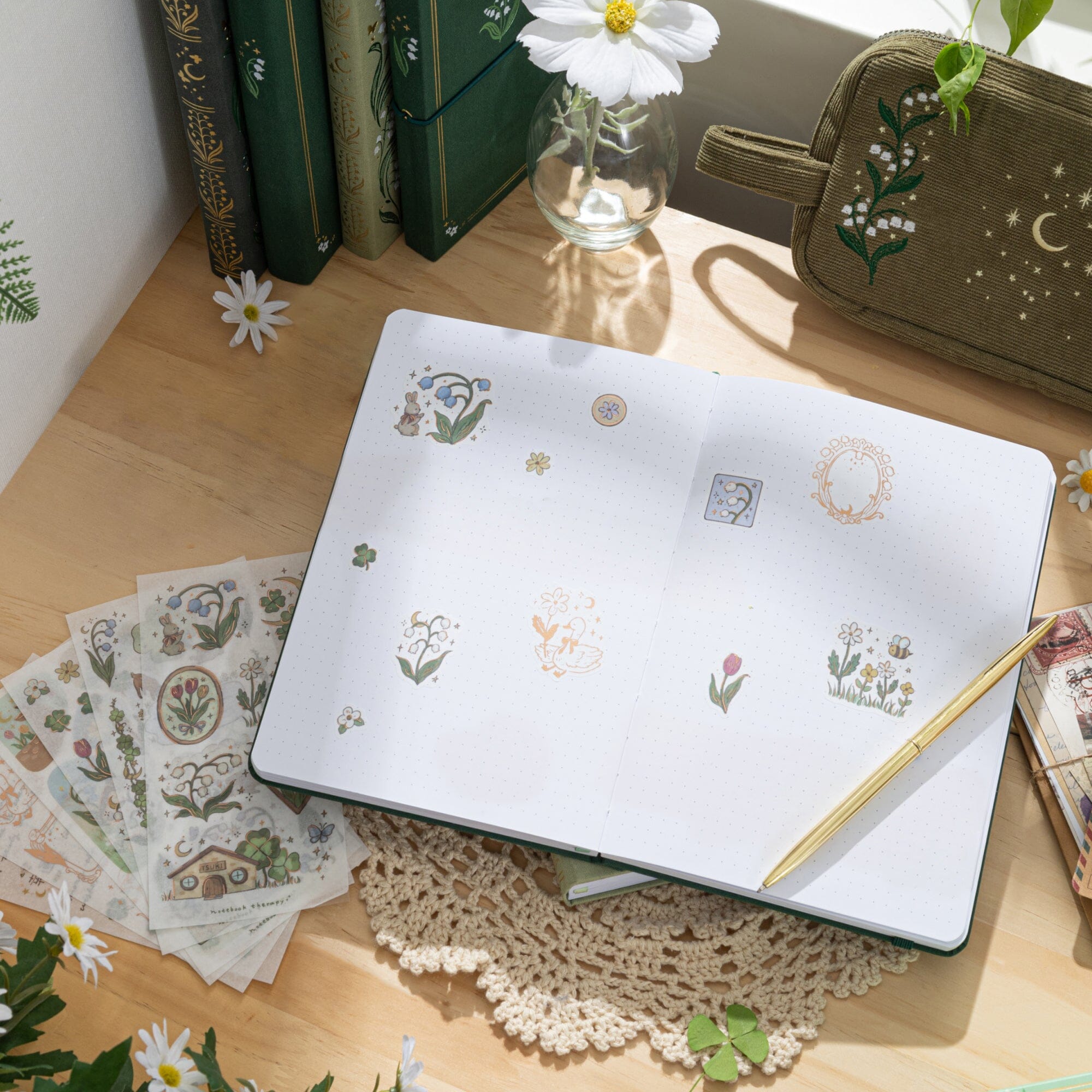 Tsuki ‘Meadow Moon’ Limited Edition Bullet Journal ☾