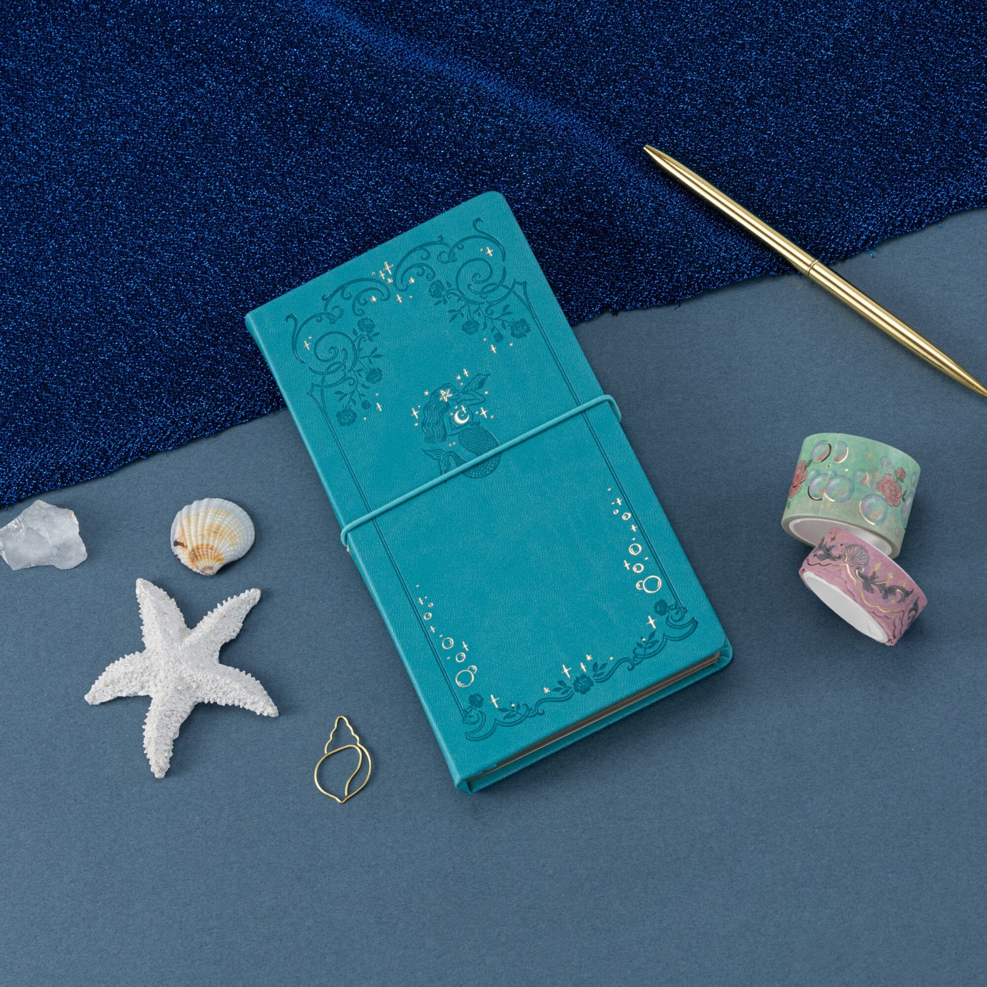 Tsuki ‘Mermaid Whisper’ Travel Notebook ☾
