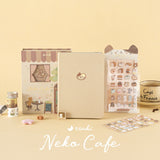 Tsuki ‘Neko Cafe’ Travel Notebook Gift Set ☾