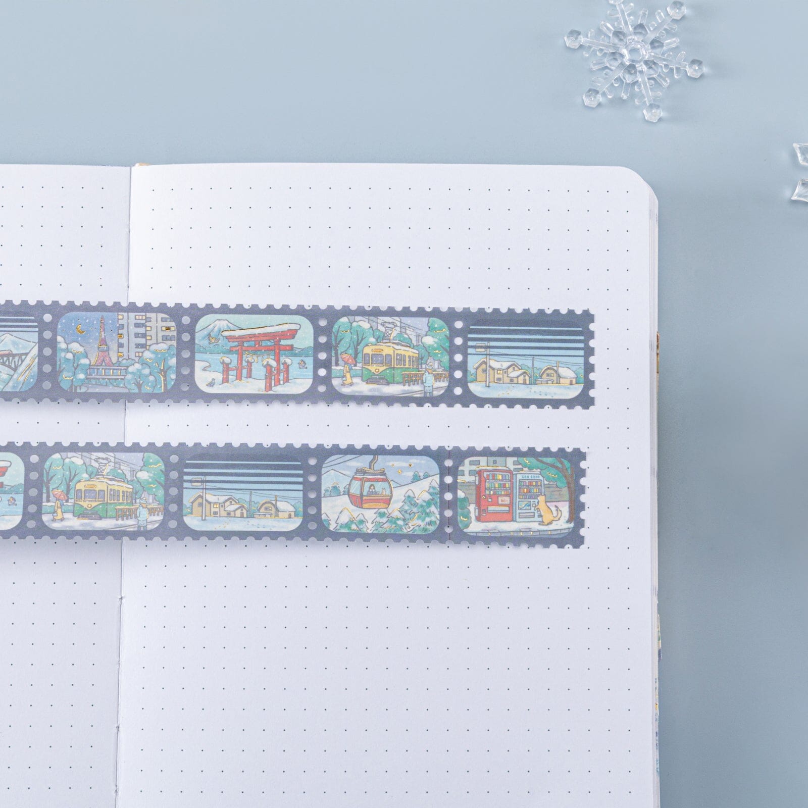 Tsuki ‘Winter Journey’ Washi Tape Set ☾