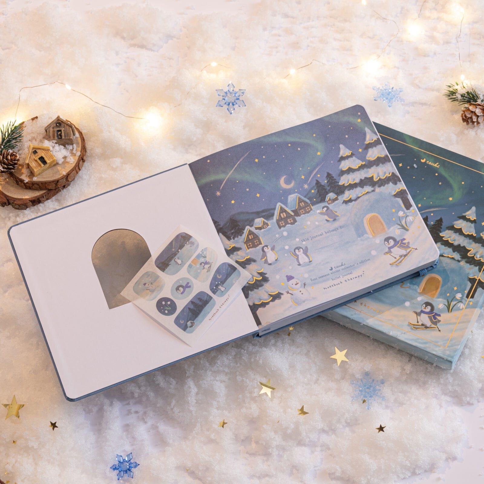 Tsuki Four Seasons: Winter Collector’s Edition 2025 Square Bullet Journal ☾