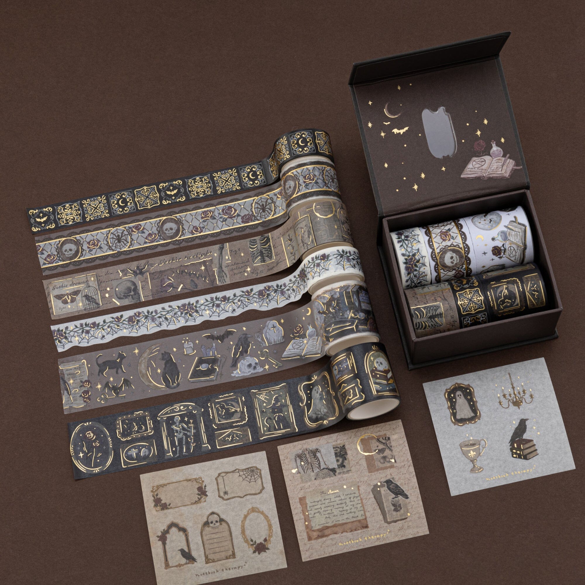 Tsuki ‘Gothic Dreams’ Washi Tape Set ☾