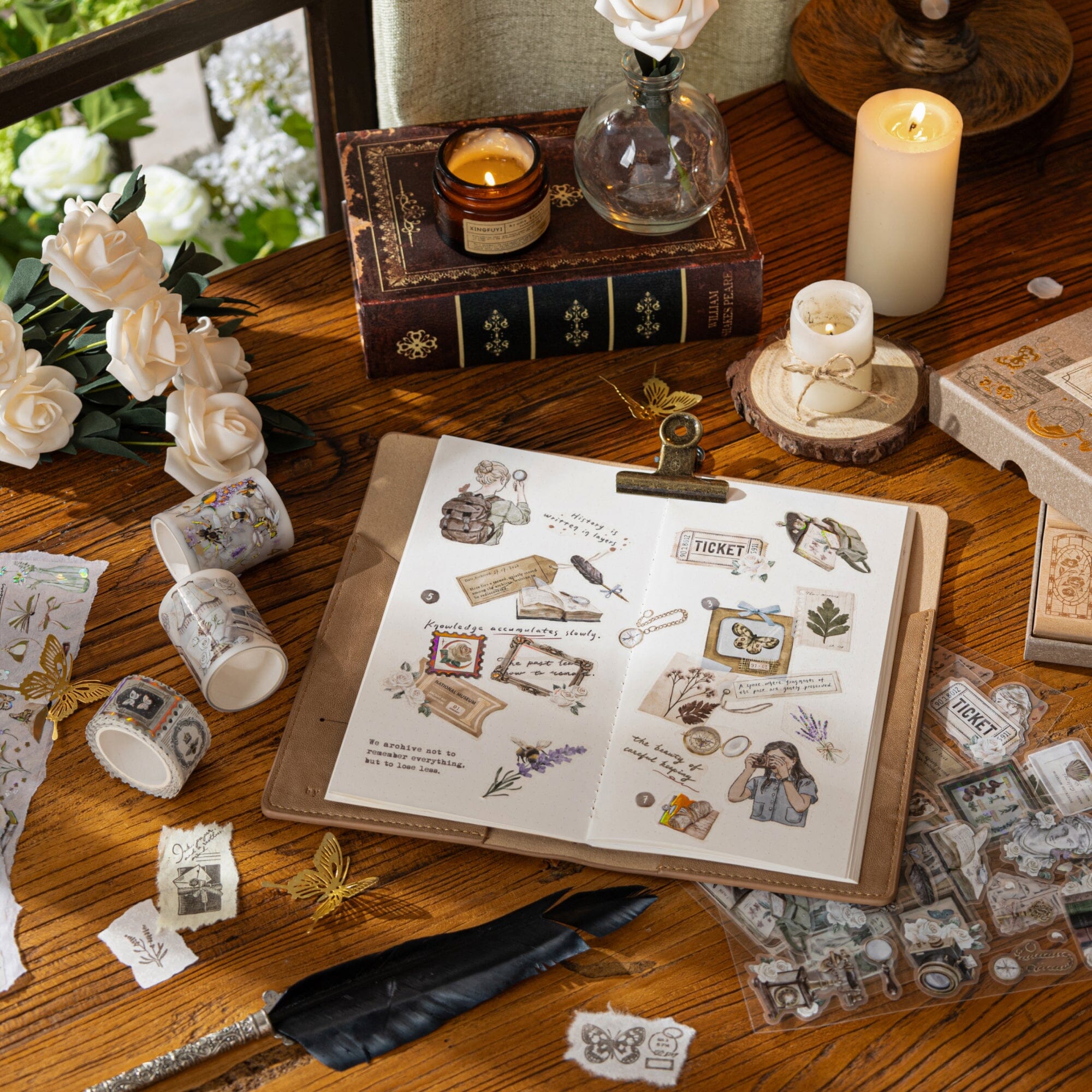 Hinoki - ‘Into the Archive’ Decorative Tape Set