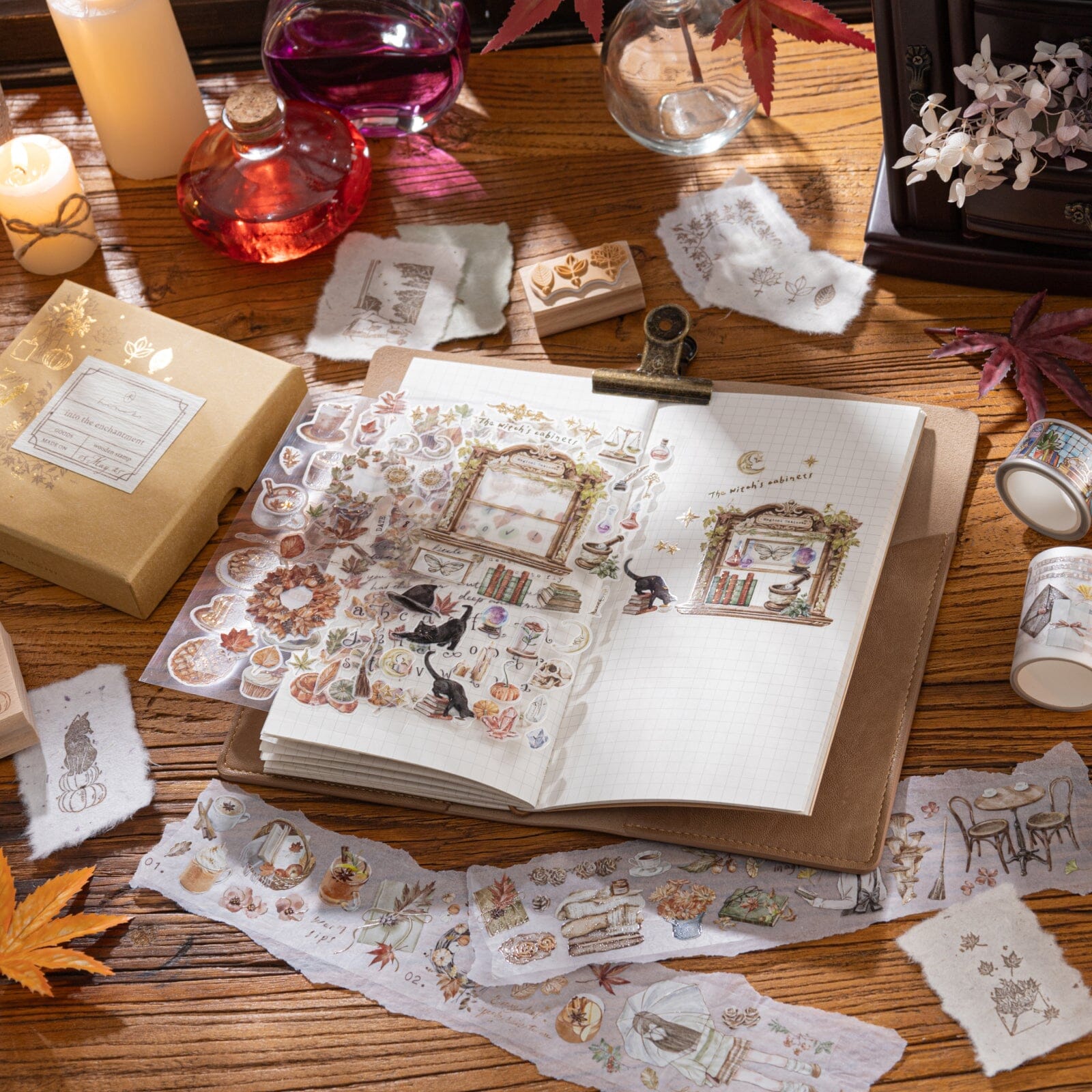 Hinoki - ‘Into the Enchantment’ PET Decorative Tape