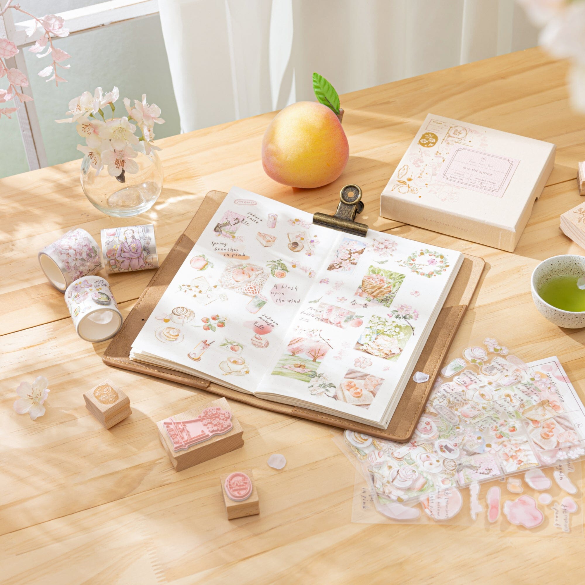 Hinoki - ‘Into the Spring’ PET Decorative Tape